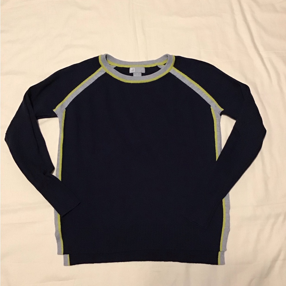 JCPenney Women's Navy Crew Neck Sweater